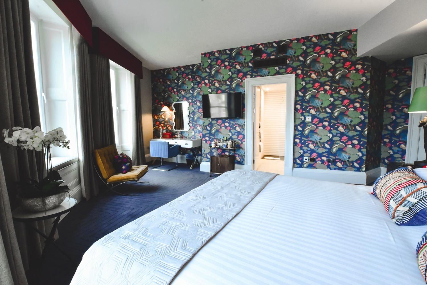 Executive Room in Edinburgh luxury boutique hotel near castle