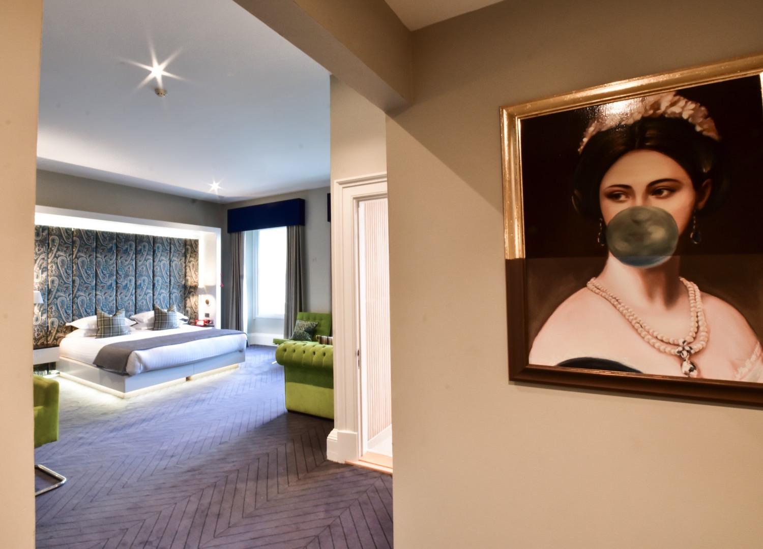 Disabled Room in Edinburgh luxury boutique hotel near castle