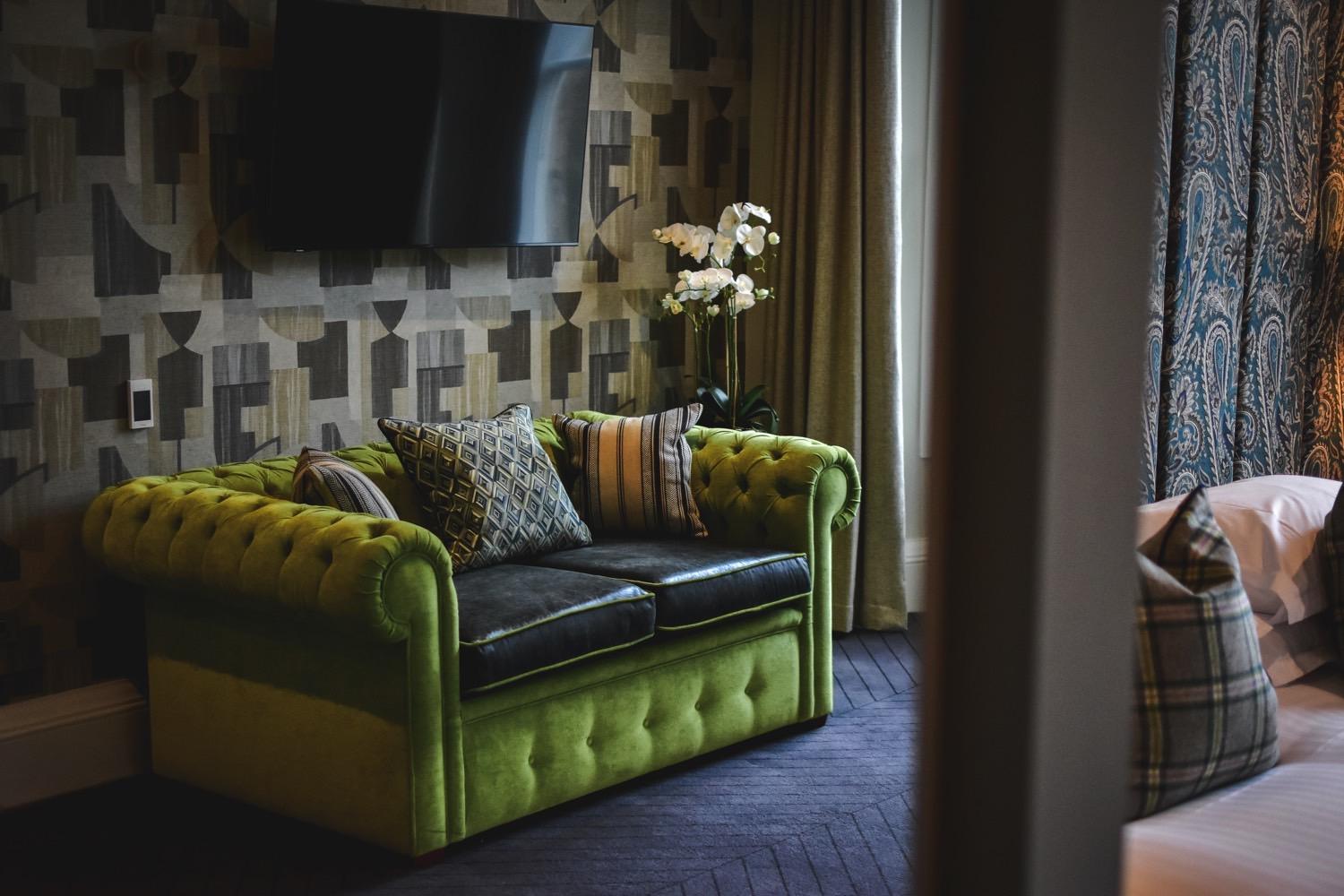 Disabled Room in Edinburgh luxury boutique hotel near castle