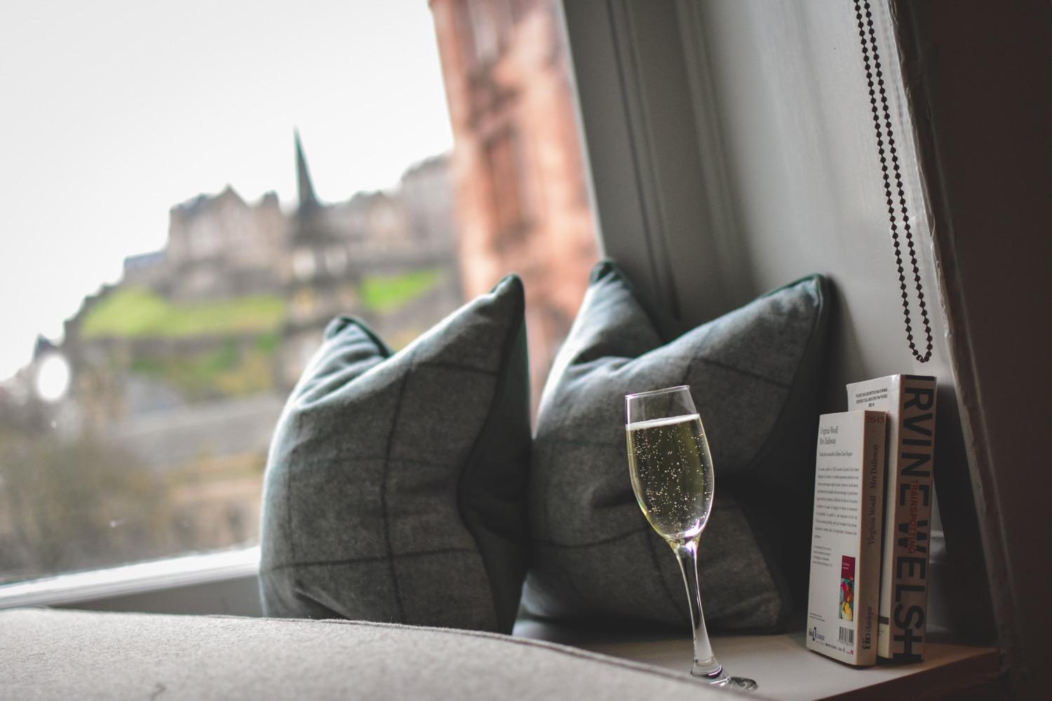 Junior Suite in Edinburgh luxury boutique hotel near castle
