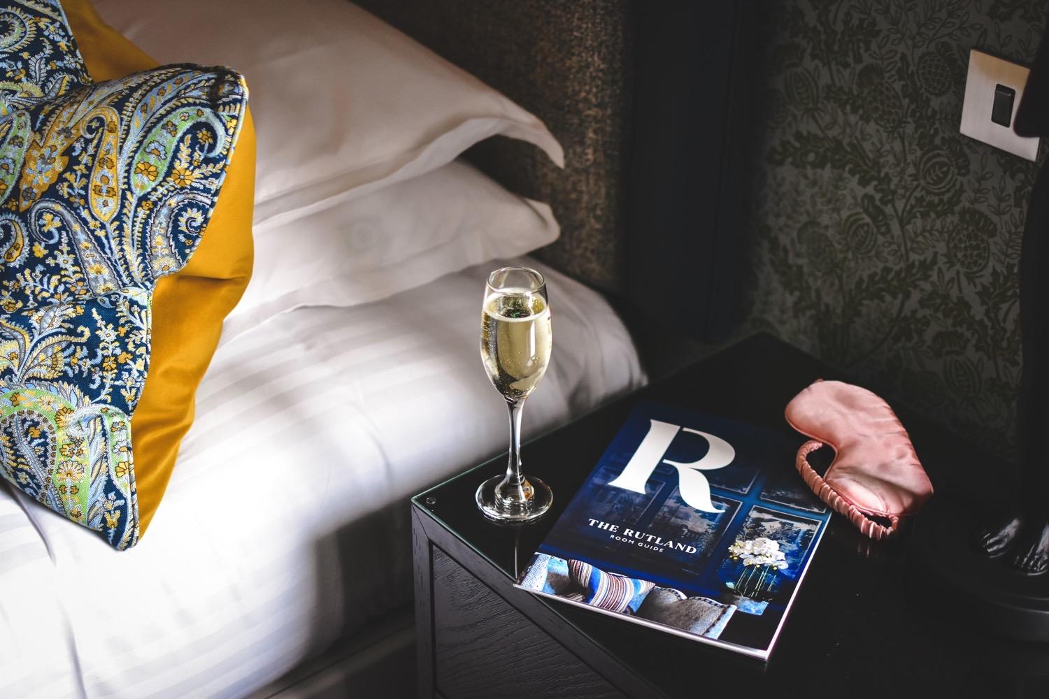 Junior Suite in Edinburgh luxury boutique hotel near castle