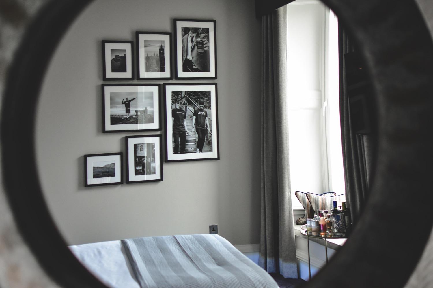 Standard Room in Edinburgh luxury boutique hotel near castle