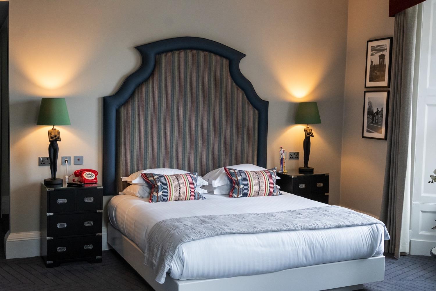 Executive Room in Edinburgh luxury boutique hotel near castle