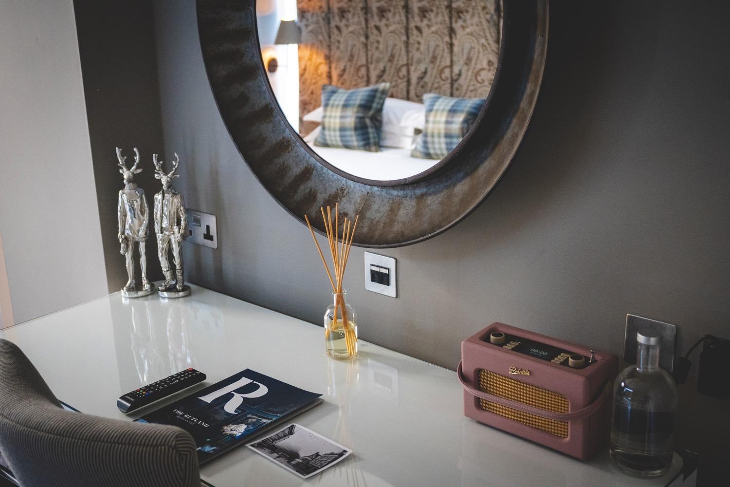 Standard Room in Edinburgh luxury boutique hotel near castle