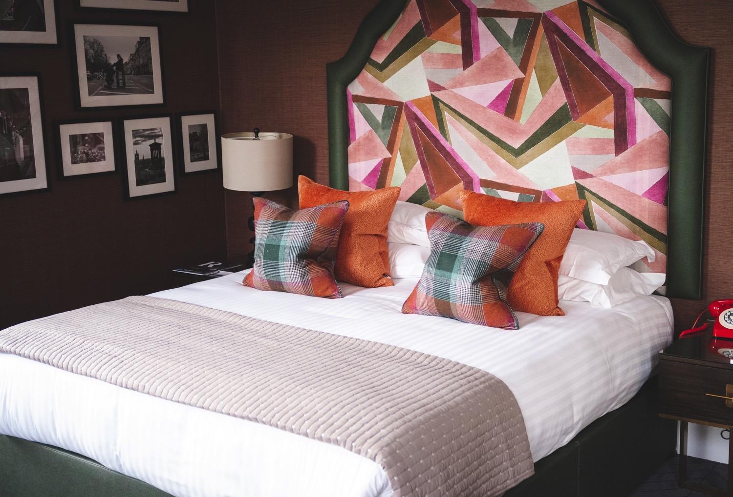 Junior Suite in Edinburgh luxury boutique hotel near castle