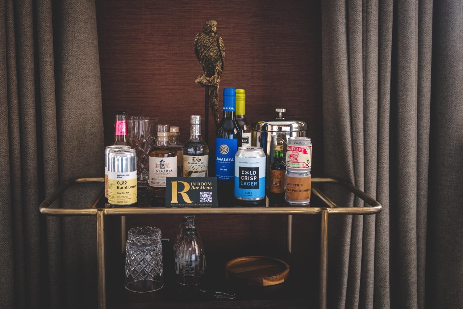 Junior Suite in Edinburgh luxury boutique hotel near castle